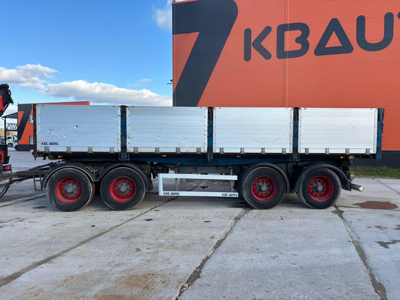 KEL-BERG D32B4 BPW AXLES / EXTENDABLE DRAWBAR / BOX L=7605 mm - Remorcă platformă: Foto 4 KEL-BERG D32B4 BPW AXLES / EXTENDABLE DRAWBAR / BOX L=7605 mm - Remorcă platformă: Foto 4