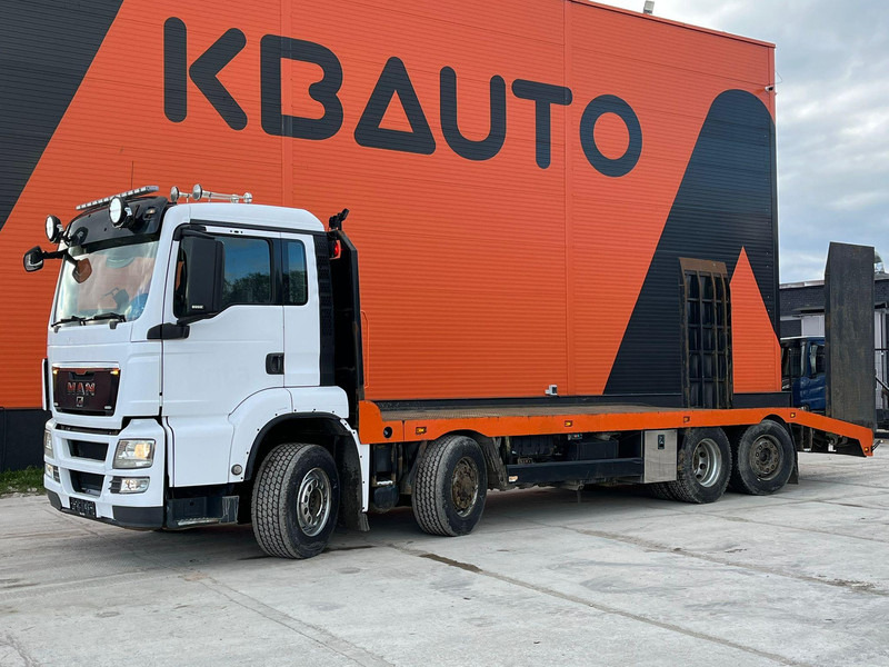 MAN TGS 35.480 8x4H-6 PLATFORM L=9455 mm / WINCH - Camion transport auto: Foto 1 MAN TGS 35.480 8x4H-6 PLATFORM L=9455 mm / WINCH - Camion transport auto: Foto 1