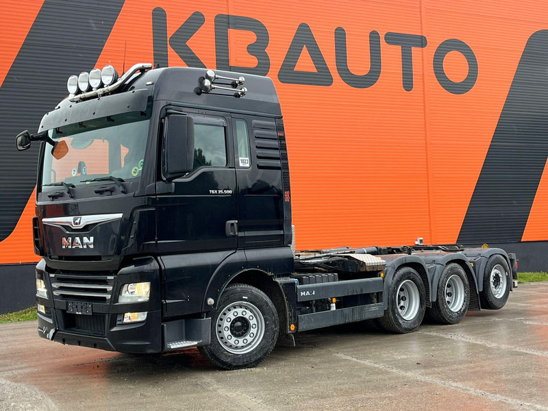 MAN TGX 35.500 8x4*4 PALFINGER 20 ton / L=5700 mm / PLATFORM & BOX NOT INCLUDED ! - Camion cu cârlig: Foto 1 MAN TGX 35.500 8x4*4 PALFINGER 20 ton / L=5700 mm / PLATFORM & BOX NOT INCLUDED ! - Camion cu cârlig: Foto 1