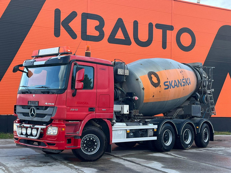 Mercedes-Benz Actros 2646 8x4*4 MSM 9 m3 / MSM 9M - Autobetonieră: Foto 1 Mercedes-Benz Actros 2646 8x4*4 MSM 9 m3 / MSM 9M - Autobetonieră: Foto 1