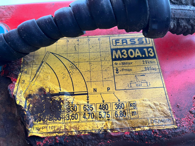 Camion platformă, Camion cu macara Renault D12 4x2 WORKSHOP ON WHEELS / FASSI M30A.13 / BOX L=4459 mm: Foto 14 Camion platformă, Camion cu macara Renault D12 4x2 WORKSHOP ON WHEELS / FASSI M30A.13 / BOX L=4459 mm: Foto 14