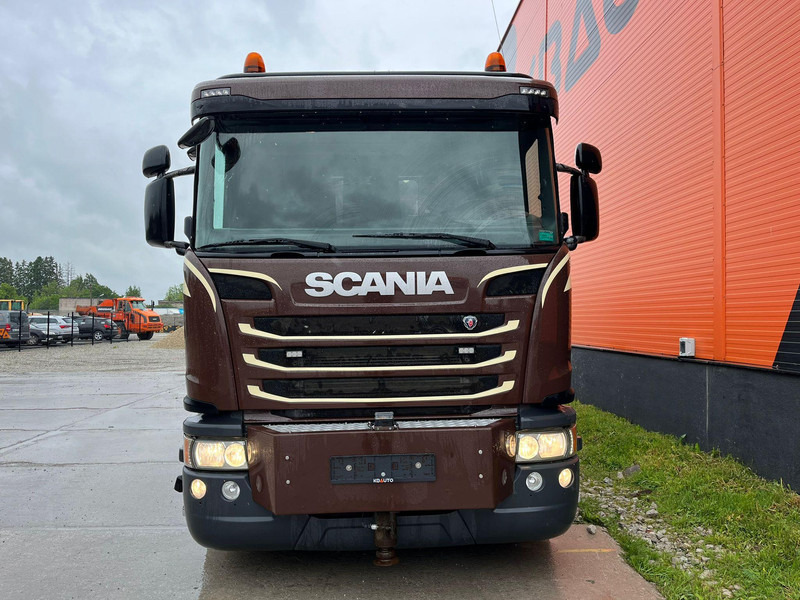 Scania G 450 8x2*6 HIAB 622E-8 + JIB / PLATFORM L=6715 mm - Camion platformă, Camion cu macara: Foto 3 Scania G 450 8x2*6 HIAB 622E-8 + JIB / PLATFORM L=6715 mm - Camion platformă, Camion cu macara: Foto 3