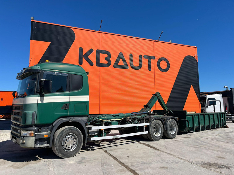 Scania R 124 400 6x2 MARREL AL 20 ton / L=5600 mm / BOX FOR SALE SEPARATELY - Camion cu cârlig: Foto 1 Scania R 124 400 6x2 MARREL AL 20 ton / L=5600 mm / BOX FOR SALE SEPARATELY - Camion cu cârlig: Foto 1