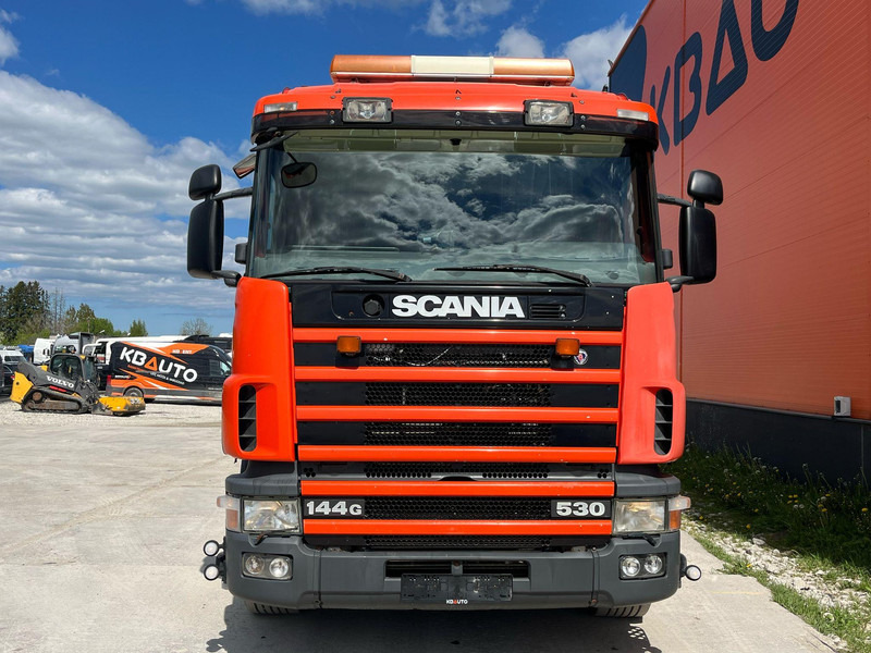 Scania R 144 8x2/4 HIAB 211EP-5 YEAR 2008 / HOOK LIFT L=5400 mm - Camion cu cârlig, Camion cu macara: Foto 3 Scania R 144 8x2/4 HIAB 211EP-5 YEAR 2008 / HOOK LIFT L=5400 mm - Camion cu cârlig, Camion cu macara: Foto 3