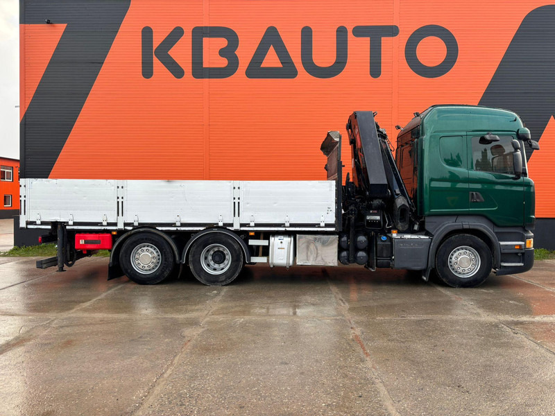 Scania R 410 6x2 HIAB 322EP-5 HIPRO / PLATFORM L=6131 mm - Camion platformă, Camion cu macara: Foto 5 Scania R 410 6x2 HIAB 322EP-5 HIPRO / PLATFORM L=6131 mm - Camion platformă, Camion cu macara: Foto 5