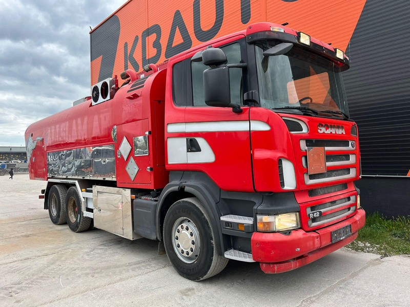 Scania R 420 6x2 ADR / FULL STEEL / TANK 9500 l - Camion cisternă: Foto 4 Scania R 420 6x2 ADR / FULL STEEL / TANK 9500 l - Camion cisternă: Foto 4