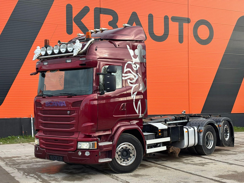 Scania R 490 6x2*4 UNDERBODY SCRAPER / RETARDER / PALIFT L=5400 mm - Camion cu cârlig: Foto 1 Scania R 490 6x2*4 UNDERBODY SCRAPER / RETARDER / PALIFT L=5400 mm - Camion cu cârlig: Foto 1