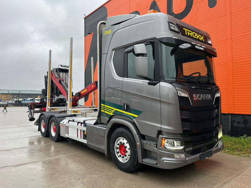 Scania R 650 6x4 RETARDER - Camion forestier, Camion cu macara: Foto 4 Scania R 650 6x4 RETARDER - Camion forestier, Camion cu macara: Foto 4