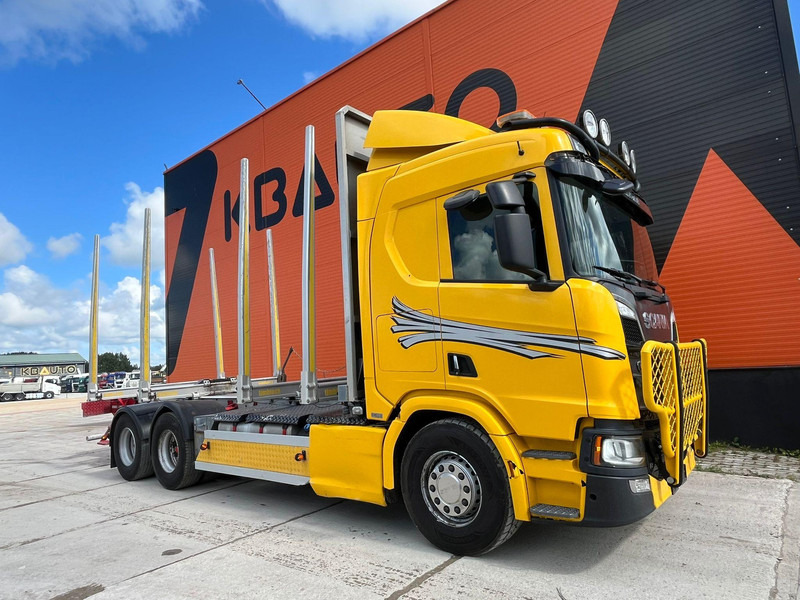 Scania R 730 6x4 RETARDER - Camion forestier, Camion cu macara: Foto 4 Scania R 730 6x4 RETARDER - Camion forestier, Camion cu macara: Foto 4