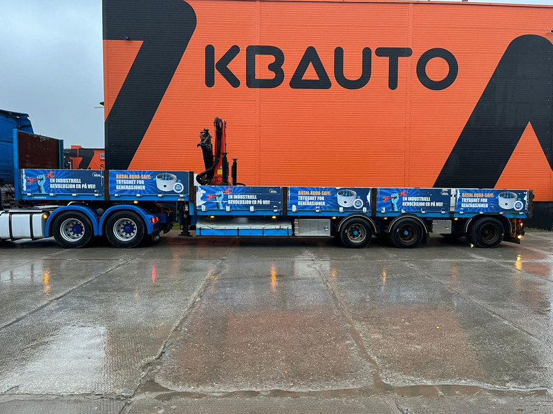 Tyllis Jumbo 3JPA PALFINGER PK23500 / PLATFORM L=9069 mm + 4419 mm - Semiremorcă platformă: Foto 3 Tyllis Jumbo 3JPA PALFINGER PK23500 / PLATFORM L=9069 mm + 4419 mm - Semiremorcă platformă: Foto 3