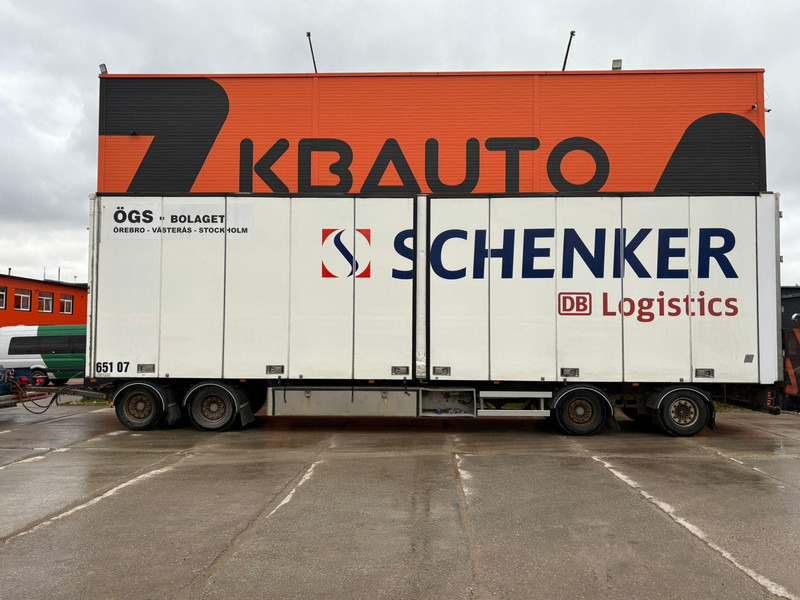 Vak V-4-40 SAF AXLES / EXTENDABLE DRAWBAR - Remorcă furgon: Foto 3 Vak V-4-40 SAF AXLES / EXTENDABLE DRAWBAR - Remorcă furgon: Foto 3