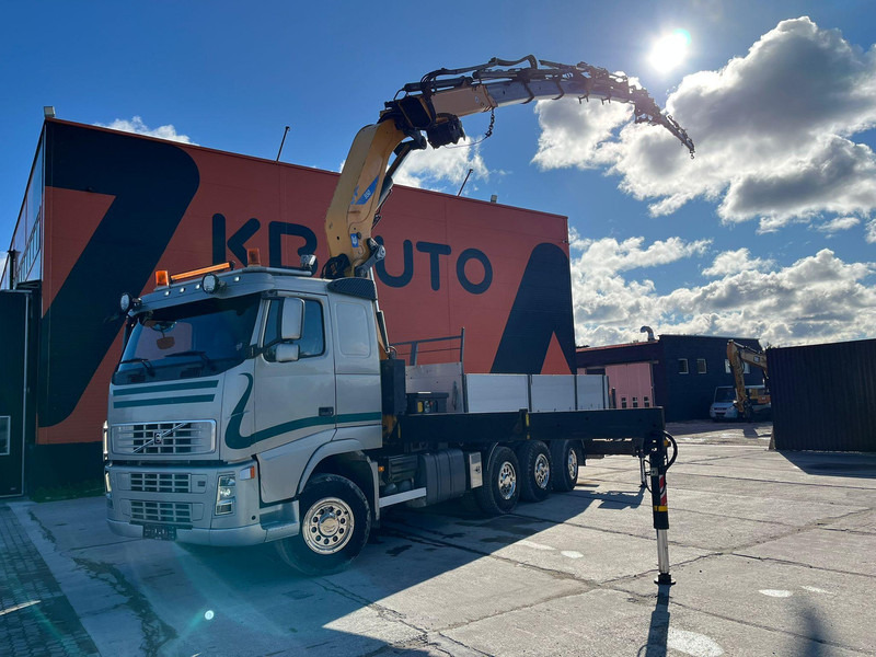 Volvo FH 12 460 8x4*4 EFFER 550/6S YEAR 2006 + JIB + WINCH / PLATFORM L= 6244 mm - Camion platformă, Camion cu macara: Foto 1 Volvo FH 12 460 8x4*4 EFFER 550/6S YEAR 2006 + JIB + WINCH / PLATFORM L= 6244 mm - Camion platformă, Camion cu macara: Foto 1