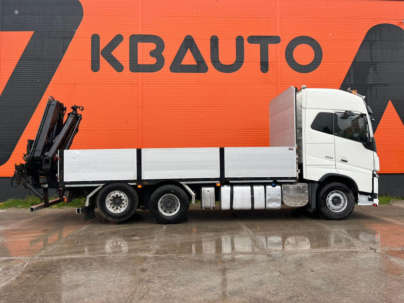 Volvo FH 16 600 6x2*4 HIAB 166E-5 HIPRO / PLATFORM L=6309 mm - Camion platformă, Camion cu macara: Foto 5 Volvo FH 16 600 6x2*4 HIAB 166E-5 HIPRO / PLATFORM L=6309 mm - Camion platformă, Camion cu macara: Foto 5