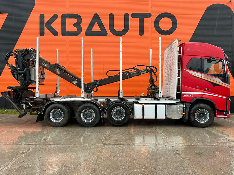 Volvo FH 16 600 8x4/4 FRESH TÜV - Camion forestier, Camion cu macara: Foto 5 Volvo FH 16 600 8x4/4 FRESH TÜV - Camion forestier, Camion cu macara: Foto 5