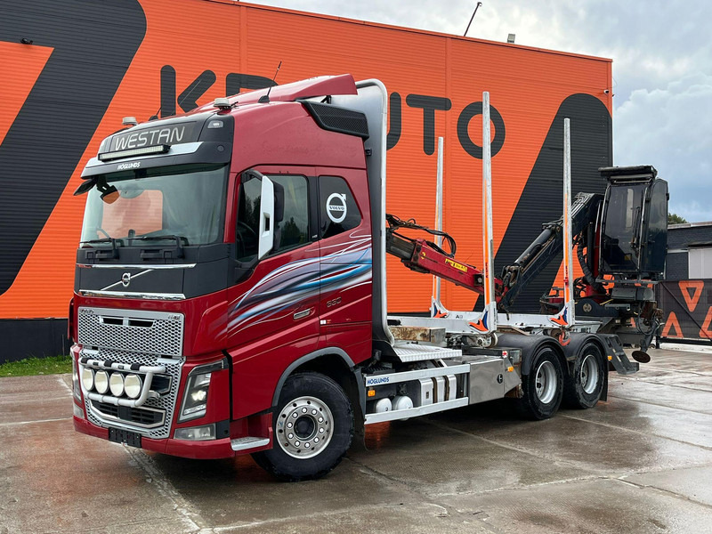 Volvo FH 16 650 6x4 Jonsered J1088ST. 96 - Camion forestier, Camion cu macara: Foto 1 Volvo FH 16 650 6x4 Jonsered J1088ST. 96 - Camion forestier, Camion cu macara: Foto 1