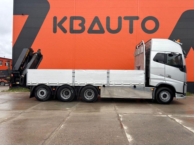 Volvo FH 16 650 8x4*4 PALFINGER PK 33002 EH / PLATFORM L=6779 mm - Camion platformă, Camion cu macara: Foto 5 Volvo FH 16 650 8x4*4 PALFINGER PK 33002 EH / PLATFORM L=6779 mm - Camion platformă, Camion cu macara: Foto 5