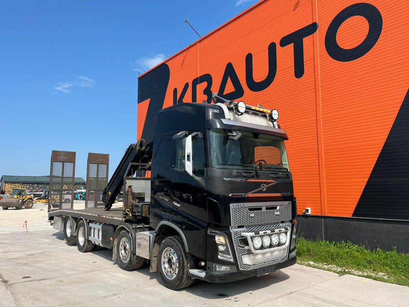 Volvo FH 16 750 8x4 HMF2620K-5 / WINCH / PLATFORM L=7100 mm - Camion transport auto: Foto 4 Volvo FH 16 750 8x4 HMF2620K-5 / WINCH / PLATFORM L=7100 mm - Camion transport auto: Foto 4