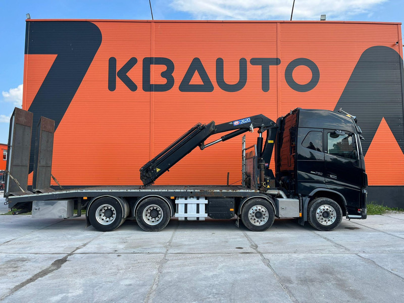 Volvo FH 16 750 8x4 HMF2620K-5 / WINCH / PLATFORM L=7100 mm - Camion transport auto: Foto 5 Volvo FH 16 750 8x4 HMF2620K-5 / WINCH / PLATFORM L=7100 mm - Camion transport auto: Foto 5