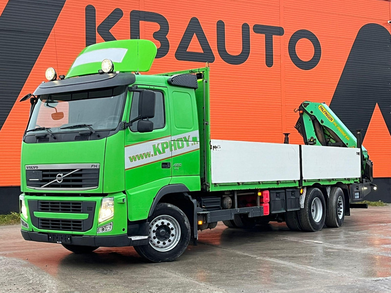 Volvo FH 420 6x2*4 PK26002 / PLATFORM L=7225 mm - Camion platformă, Camion cu macara: Foto 2 Volvo FH 420 6x2*4 PK26002 / PLATFORM L=7225 mm - Camion platformă, Camion cu macara: Foto 2