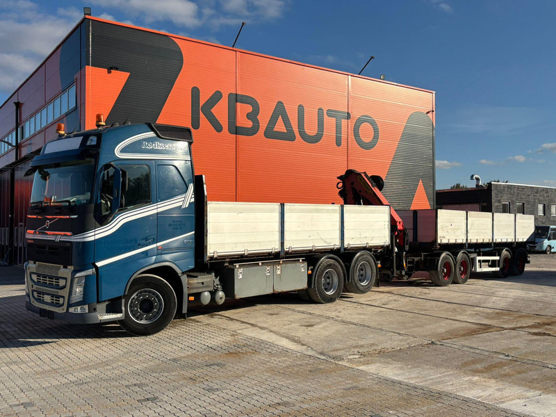 Volvo FH 500 6x2 PALFINGER PK 23001 EH / PLATFORM L=6192 mm - Camion platformă, Camion cu macara: Foto 2 Volvo FH 500 6x2 PALFINGER PK 23001 EH / PLATFORM L=6192 mm - Camion platformă, Camion cu macara: Foto 2