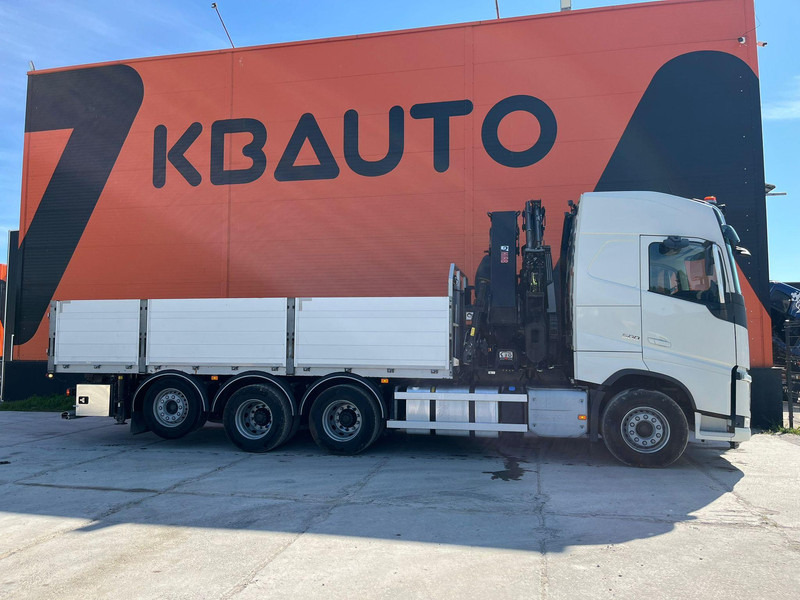 Volvo FH 500 8x4*4 HIAB 408E-6 + JIB / PLATFORM L=6434 mm - Camion platformă, Camion cu macara: Foto 5 Volvo FH 500 8x4*4 HIAB 408E-6 + JIB / PLATFORM L=6434 mm - Camion platformă, Camion cu macara: Foto 5