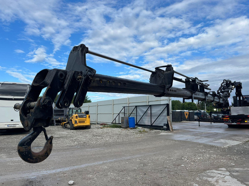 Camion platformă, Camion cu macara Volvo FH 500 8x4 EFFER 1405 6s + JIB + WINCH / PLATFORM EXTENDABLE L=6206 - 8226mm: Foto 10