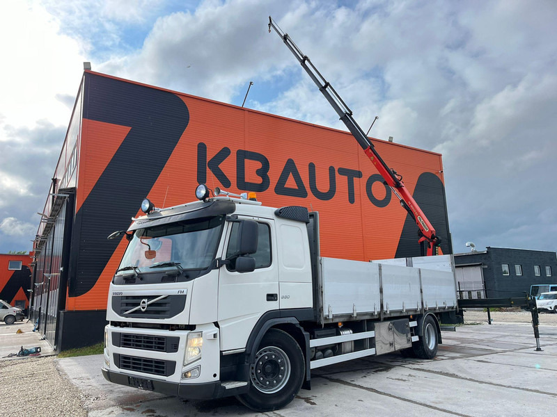 Volvo FM 330 4x2 PK12002 / PLATFORM L=6682 mm - Camion platformă, Camion cu macara: Foto 1 Volvo FM 330 4x2 PK12002 / PLATFORM L=6682 mm - Camion platformă, Camion cu macara: Foto 1