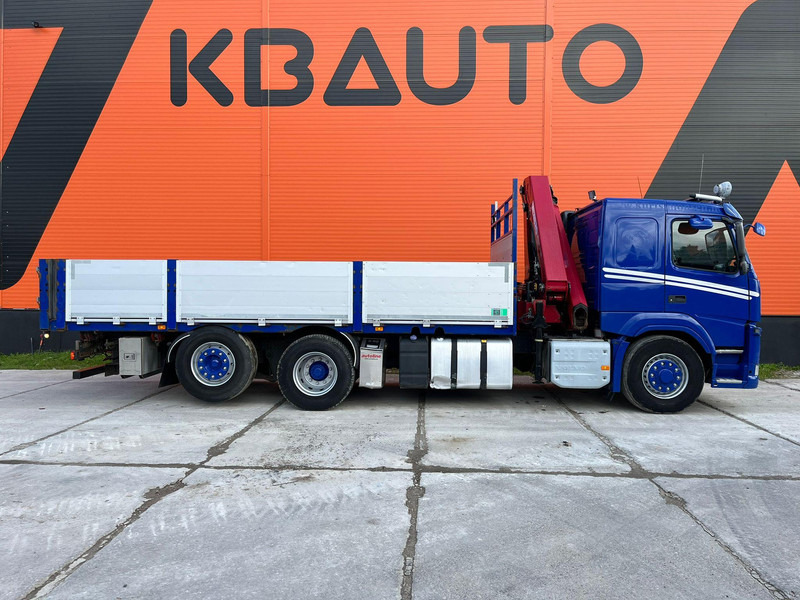 Volvo FM 450 6x4*4 HYDRODRIVE HMF 1820-K5 / 1267 PTO HOURS / PLATFORM L=6240-7240 mm EXTENDABLE - Camion platformă, Camion cu macara: Foto 5 Volvo FM 450 6x4*4 HYDRODRIVE HMF 1820-K5 / 1267 PTO HOURS / PLATFORM L=6240-7240 mm EXTENDABLE - Camion platformă, Camion cu macara: Foto 5