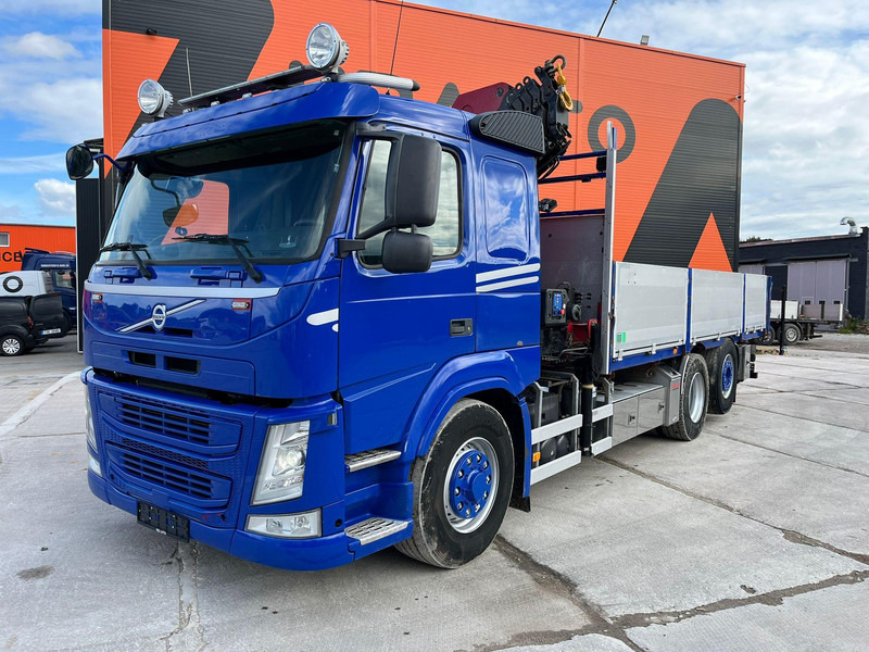 Volvo FM 450 6x4*4 HYDRODRIVE HMF 1820-K5 / 1267 PTO HOURS / PLATFORM L=6240-7240 mm EXTENDABLE - Camion platformă, Camion cu macara: Foto 2 Volvo FM 450 6x4*4 HYDRODRIVE HMF 1820-K5 / 1267 PTO HOURS / PLATFORM L=6240-7240 mm EXTENDABLE - Camion platformă, Camion cu macara: Foto 2