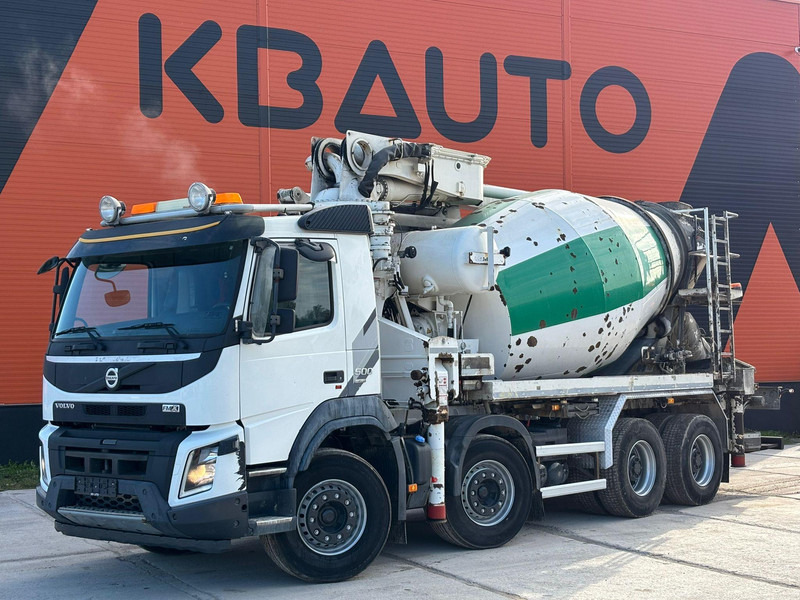 Volvo FMX 500 8x4 PUMI 24-3 - 24 m - 2303 hours / 7 m3 / FULL STEEL - Autobetonieră: Foto 2 Volvo FMX 500 8x4 PUMI 24-3 - 24 m - 2303 hours / 7 m3 / FULL STEEL - Autobetonieră: Foto 2