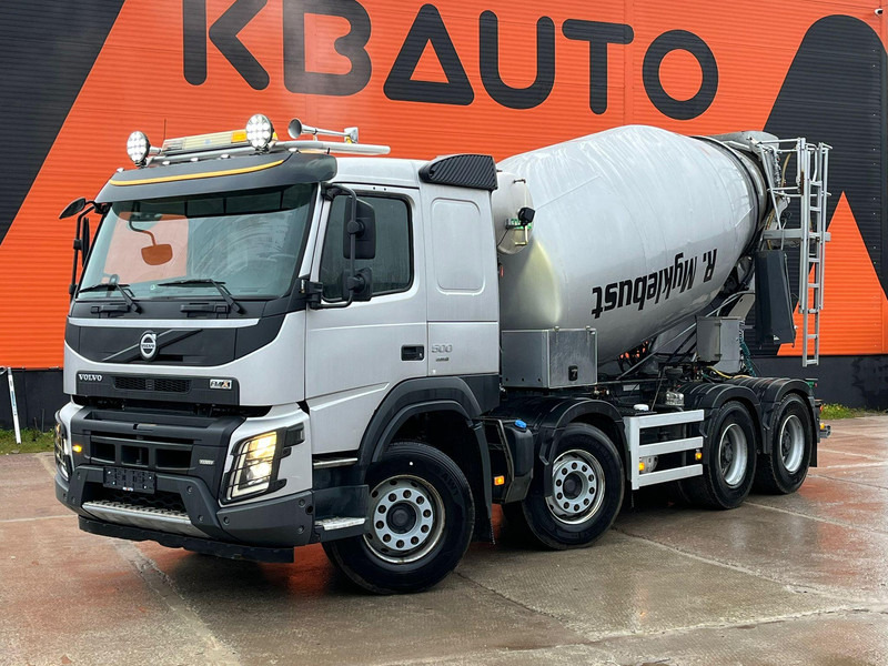 Volvo FMX 500 8x4 SARAKA HR-11 / 10 m3 + CHUTE 10 m / TANDEM AXLE LIFT - Autobetonieră: Foto 1 Volvo FMX 500 8x4 SARAKA HR-11 / 10 m3 + CHUTE 10 m / TANDEM AXLE LIFT - Autobetonieră: Foto 1