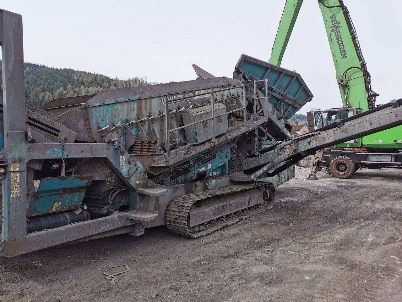 POWERSCREEN Warrior 1800 - Statia de sortare: Foto 1 POWERSCREEN Warrior 1800 - Statia de sortare: Foto 1