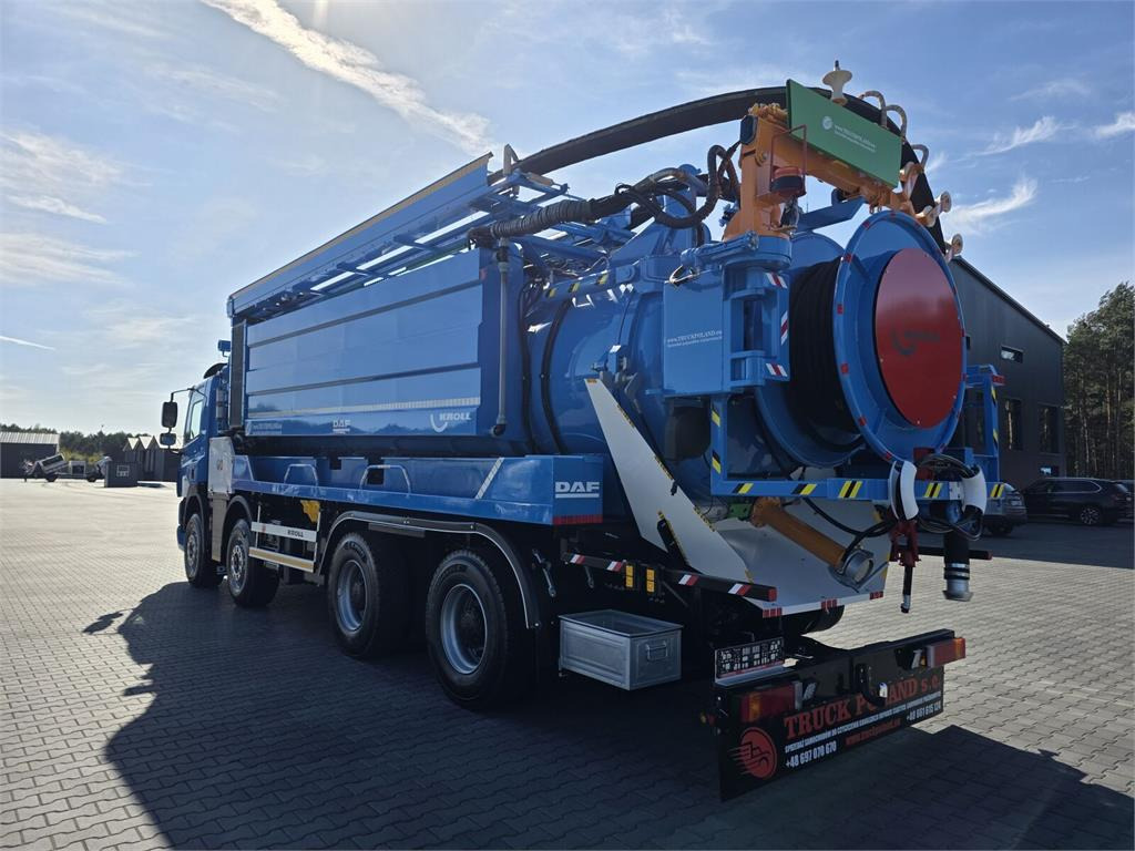 DAF WUKO KROLL 2 x URACA KOMBI FOR SEWER CLEANING - Maşină pentru vidanjări: Foto 5 DAF WUKO KROLL 2 x URACA KOMBI FOR SEWER CLEANING - Maşină pentru vidanjări: Foto 5