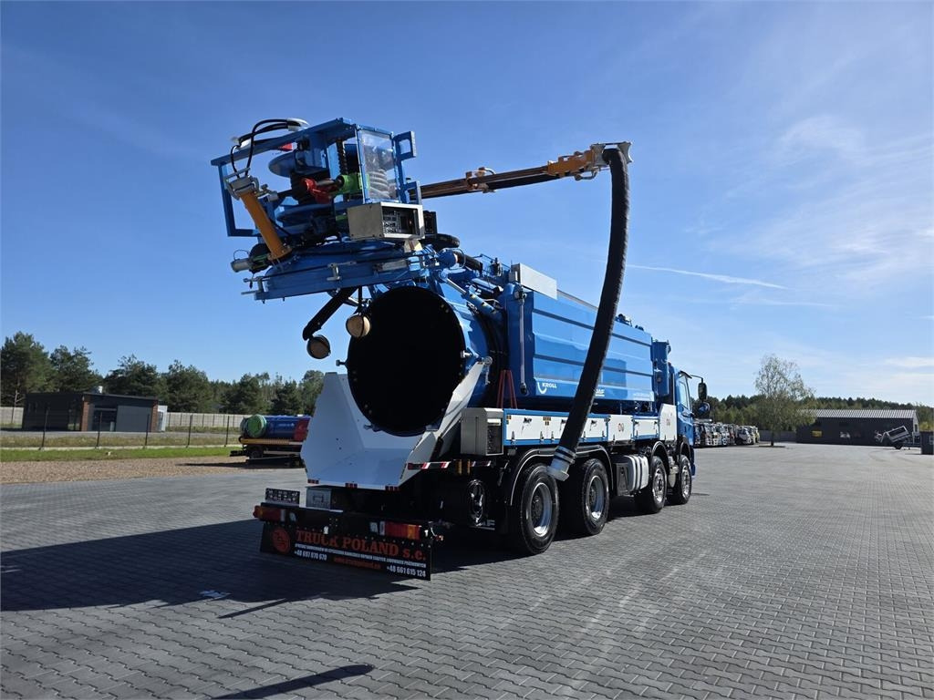 DAF WUKO KROLL 2 x URACA KOMBI FOR SEWER CLEANING - Maşină pentru vidanjări: Foto 1 DAF WUKO KROLL 2 x URACA KOMBI FOR SEWER CLEANING - Maşină pentru vidanjări: Foto 1