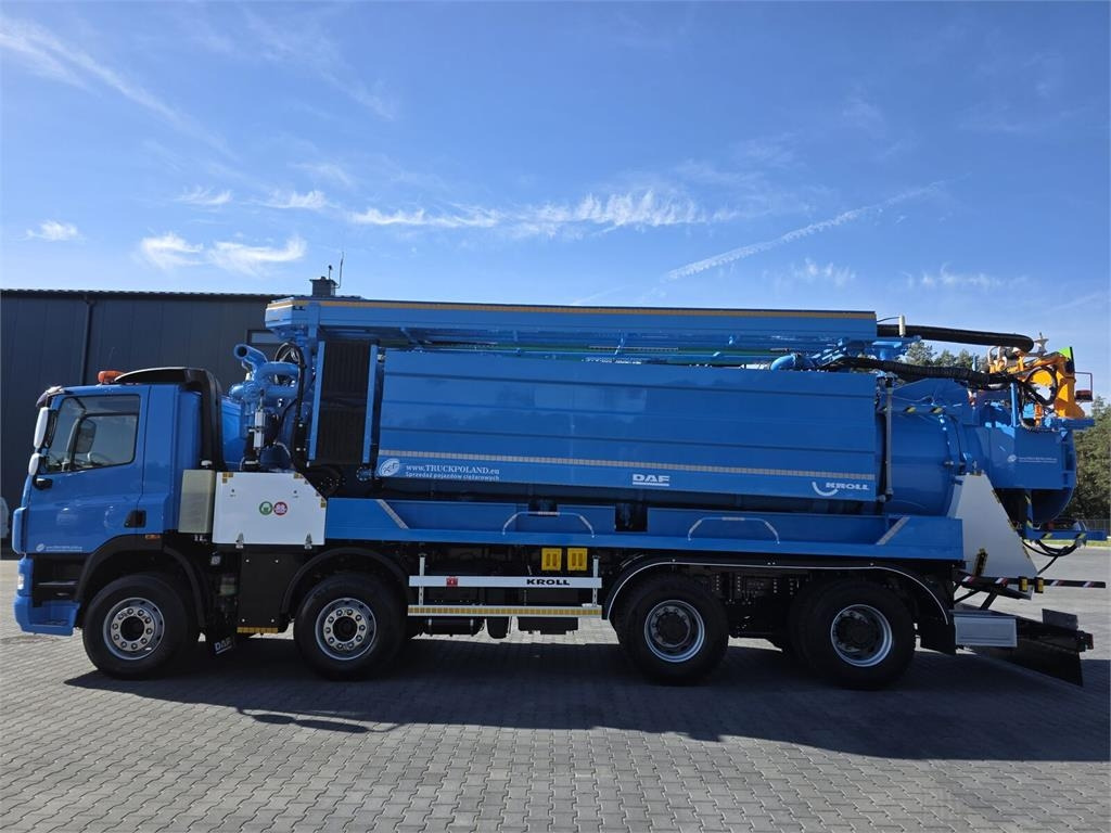 DAF WUKO KROLL 2 x URACA KOMBI FOR SEWER CLEANING - Maşină pentru vidanjări: Foto 4 DAF WUKO KROLL 2 x URACA KOMBI FOR SEWER CLEANING - Maşină pentru vidanjări: Foto 4