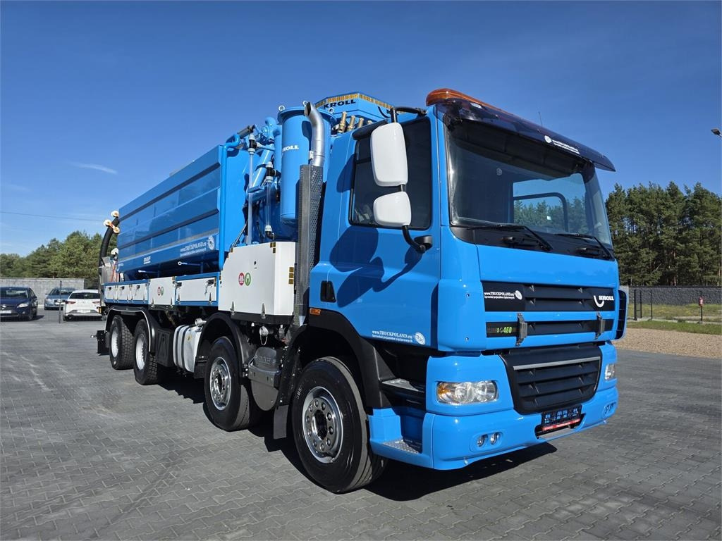 DAF WUKO KROLL 2 x URACA KOMBI FOR SEWER CLEANING - Maşină pentru vidanjări: Foto 2 DAF WUKO KROLL 2 x URACA KOMBI FOR SEWER CLEANING - Maşină pentru vidanjări: Foto 2