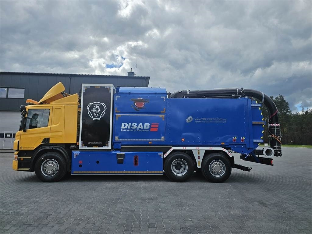 Scania DISAB ENVAC Saugbagger vacuum cleaner excavator su - Maşina comunala: Foto 4 Scania DISAB ENVAC Saugbagger vacuum cleaner excavator su - Maşina comunala: Foto 4