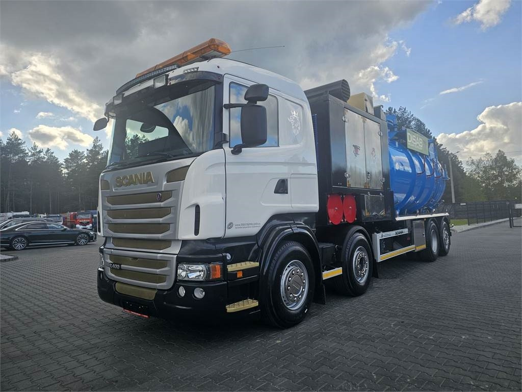 Scania Disab Centurion P210/8 Vacuum suction loader - Maşina comunala: Foto 3 Scania Disab Centurion P210/8 Vacuum suction loader - Maşina comunala: Foto 3
