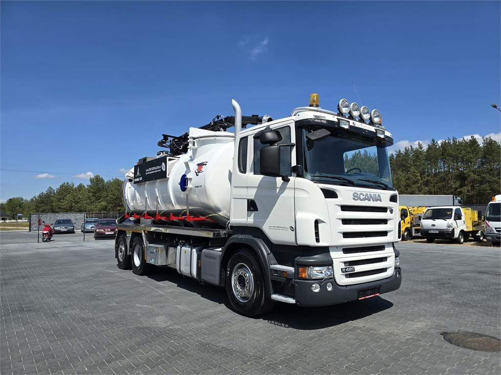 Scania Saugbagger Larsen FlexVac 311 Vacuum suction loade - Maşina comunala: Foto 2 Scania Saugbagger Larsen FlexVac 311 Vacuum suction loade - Maşina comunala: Foto 2