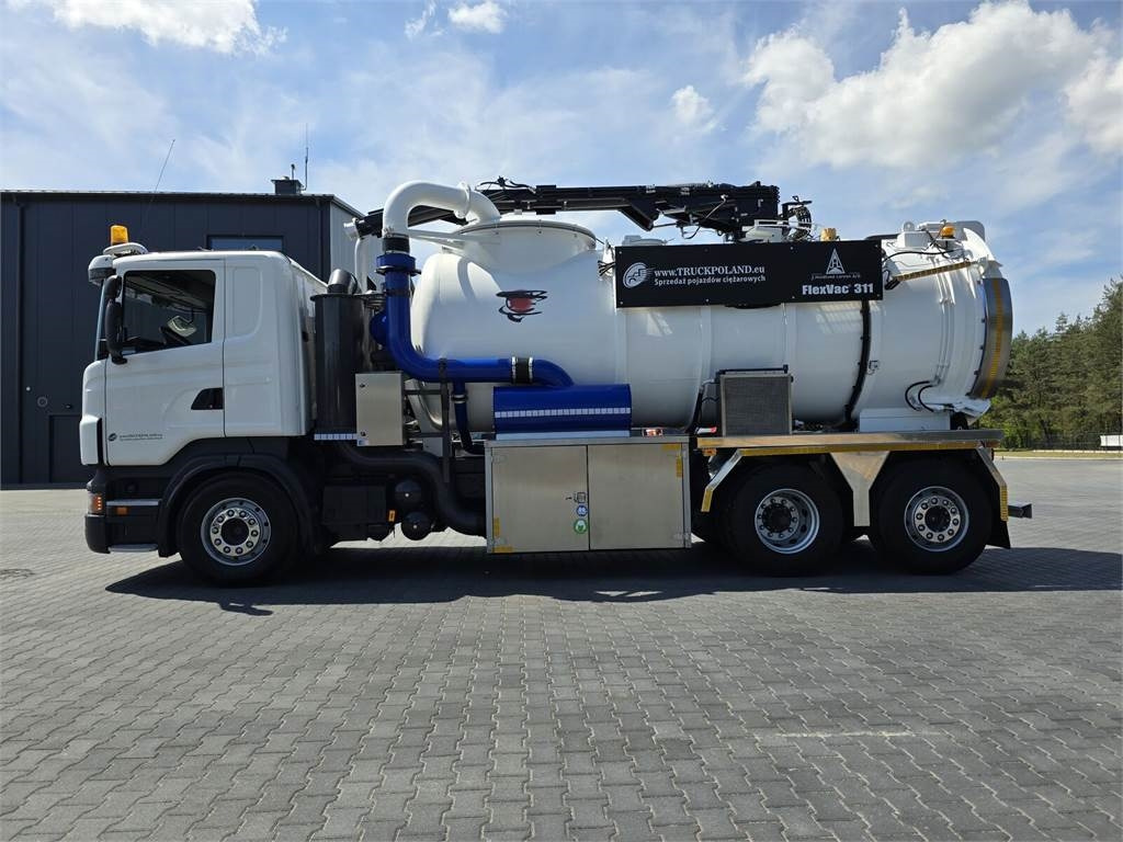 Scania Saugbagger Larsen FlexVac 311 Vacuum suction loade - Maşina comunala: Foto 4 Scania Saugbagger Larsen FlexVac 311 Vacuum suction loade - Maşina comunala: Foto 4