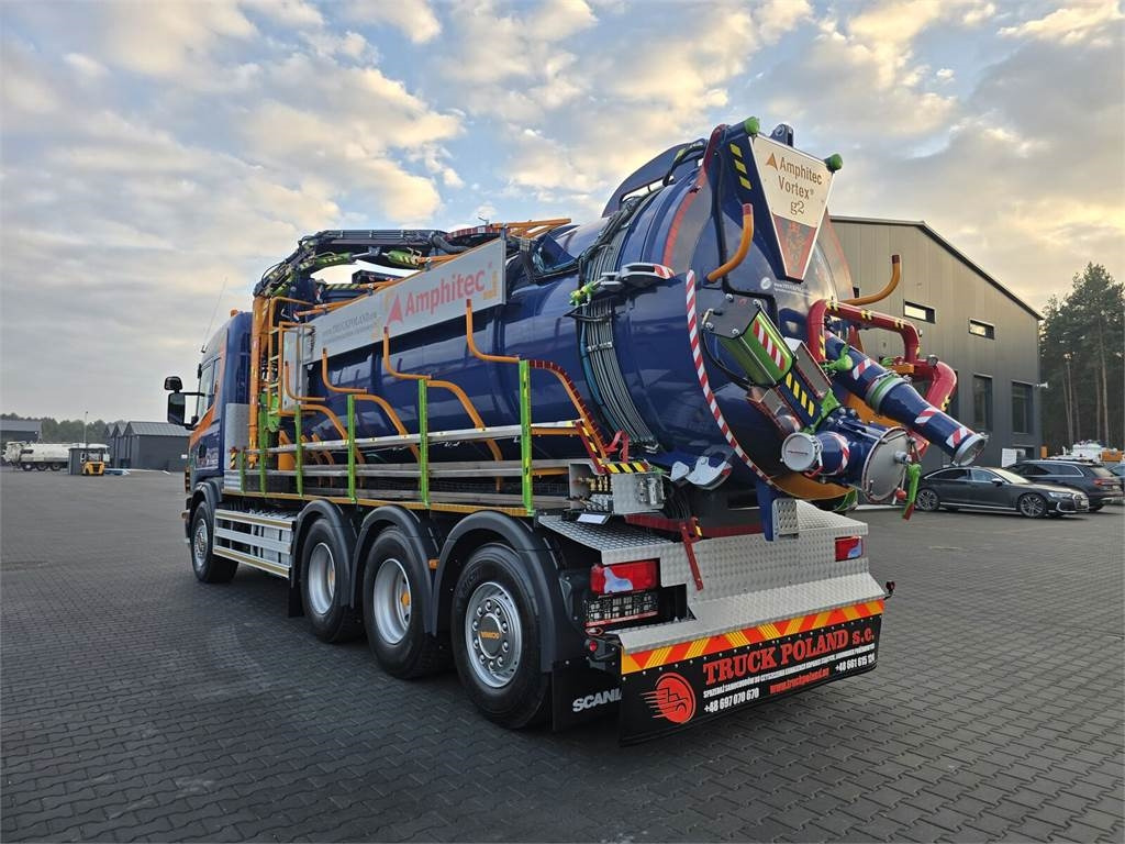 Scania Amphitec VORTEX G2 ATEX suction and blowing vacuum - Maşină pentru vidanjări: Foto 5 Scania Amphitec VORTEX G2 ATEX suction and blowing vacuum - Maşină pentru vidanjări: Foto 5