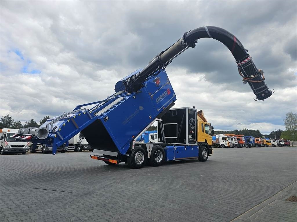 Scania DISAB ENVAC Saugbagger vacuum cleaner excavator su - Autogunoiere: Foto 1 Scania DISAB ENVAC Saugbagger vacuum cleaner excavator su - Autogunoiere: Foto 1