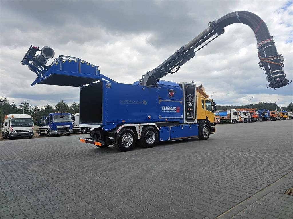 Scania DISAB ENVAC Saugbagger vacuum cleaner excavator su - Maşină pentru vidanjări: Foto 4 Scania DISAB ENVAC Saugbagger vacuum cleaner excavator su - Maşină pentru vidanjări: Foto 4