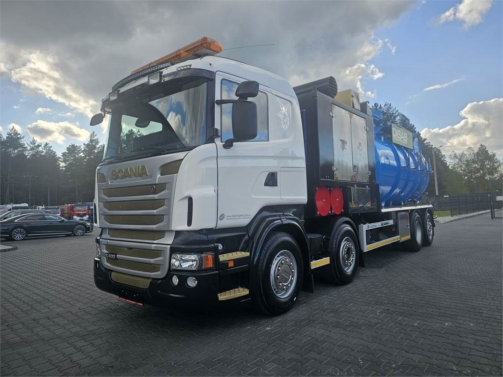 Scania Disab Centurion P210/8 Vacuum suction loader  - Maşină pentru vidanjări: Foto 3 Scania Disab Centurion P210/8 Vacuum suction loader  - Maşină pentru vidanjări: Foto 3