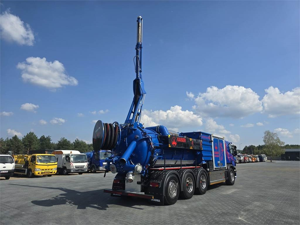 Maşină pentru vidanjări Scania KAISER EUR-MARK PL 8 Vacuum suction-blowing loader: Foto 28