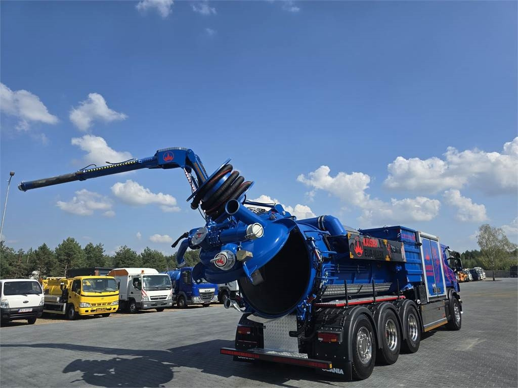 Maşină pentru vidanjări Scania KAISER EUR-MARK PL 8 Vacuum suction-blowing loader: Foto 32