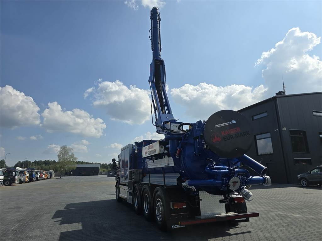 Maşină pentru vidanjări Scania KAISER EUR-MARK PL 8 Vacuum suction-blowing loader: Foto 26