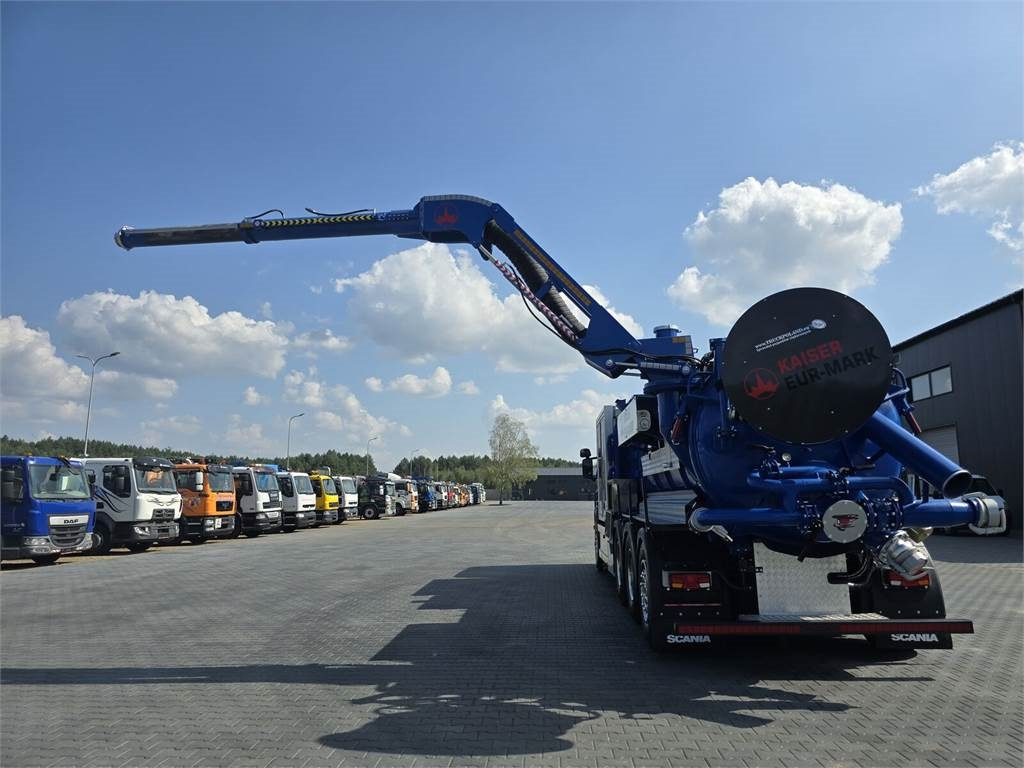 Maşină pentru vidanjări Scania KAISER EUR-MARK PL 8 Vacuum suction-blowing loader: Foto 29