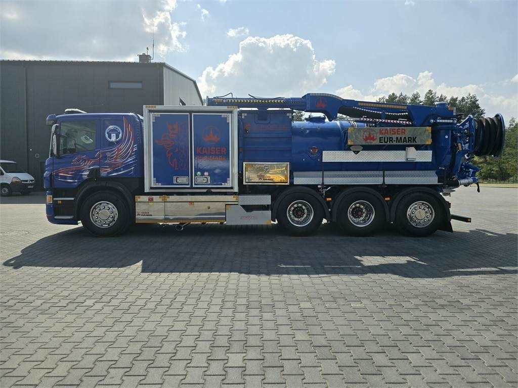 Scania KAISER EUR-MARK PL 8 Vacuum suction-blowing loader - Excavator: Foto 4 Scania KAISER EUR-MARK PL 8 Vacuum suction-blowing loader - Excavator: Foto 4