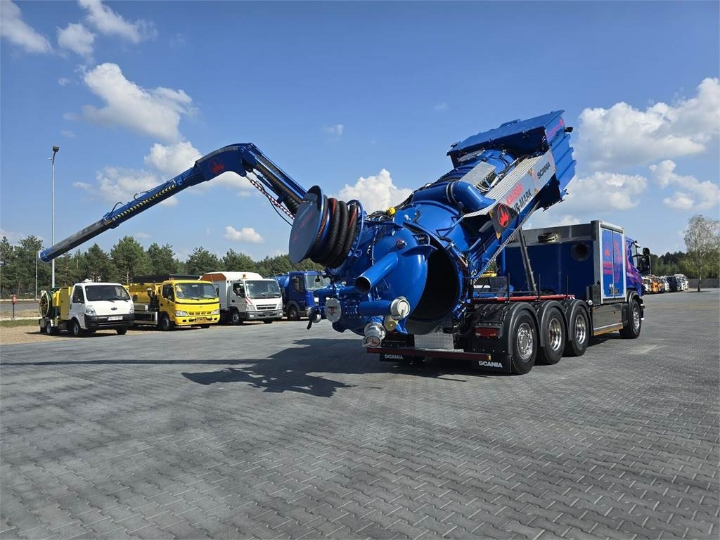 Scania KAISER EUR-MARK PL 8 Vacuum suction-blowing loader - Excavator: Foto 1 Scania KAISER EUR-MARK PL 8 Vacuum suction-blowing loader - Excavator: Foto 1